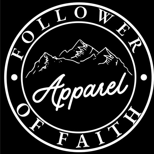 Introducing Follower Of Faith Apparel. Our mission is to spread the gospel & create apparel that sparks conversations for you to share the love of Jesus! Bible verse tees, faith based apparel, Christian T-Shirts and more! Apparel from head to toe, includi