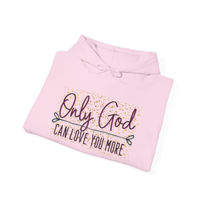 Only God Can Love You More Hoodie - Premium Hoodie -  Follower Of Faith Apparel 2 for $45, 2 for $45 Hoodies, Christian hoodie, Christian hoodie for teen, Christian hoodie for women, DTG, Embroidery, Faith apparel, God hoodie, Hoodies, Jesus hoodie, Neck Labels, Only god can love you more hoodie, Personalization Picks, Regular fit, Sparkle Christian hoodie, TikTok, Unisex, Women's Clothing Shop our Christian T-Shirts & Apparel