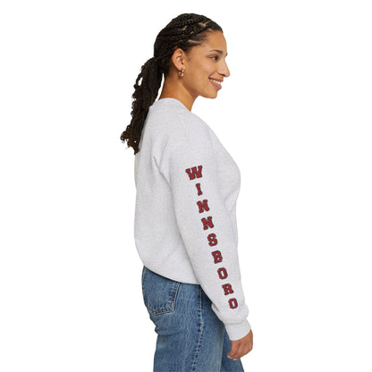 Red Raider Sweatshirt - Winnsboro Sleeve Sweatshirt Follower Of Faith Apparel