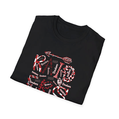 Winnsboro Raider Crazy Lettered Design T-Shirt T-Shirt Follower Of Faith Apparel