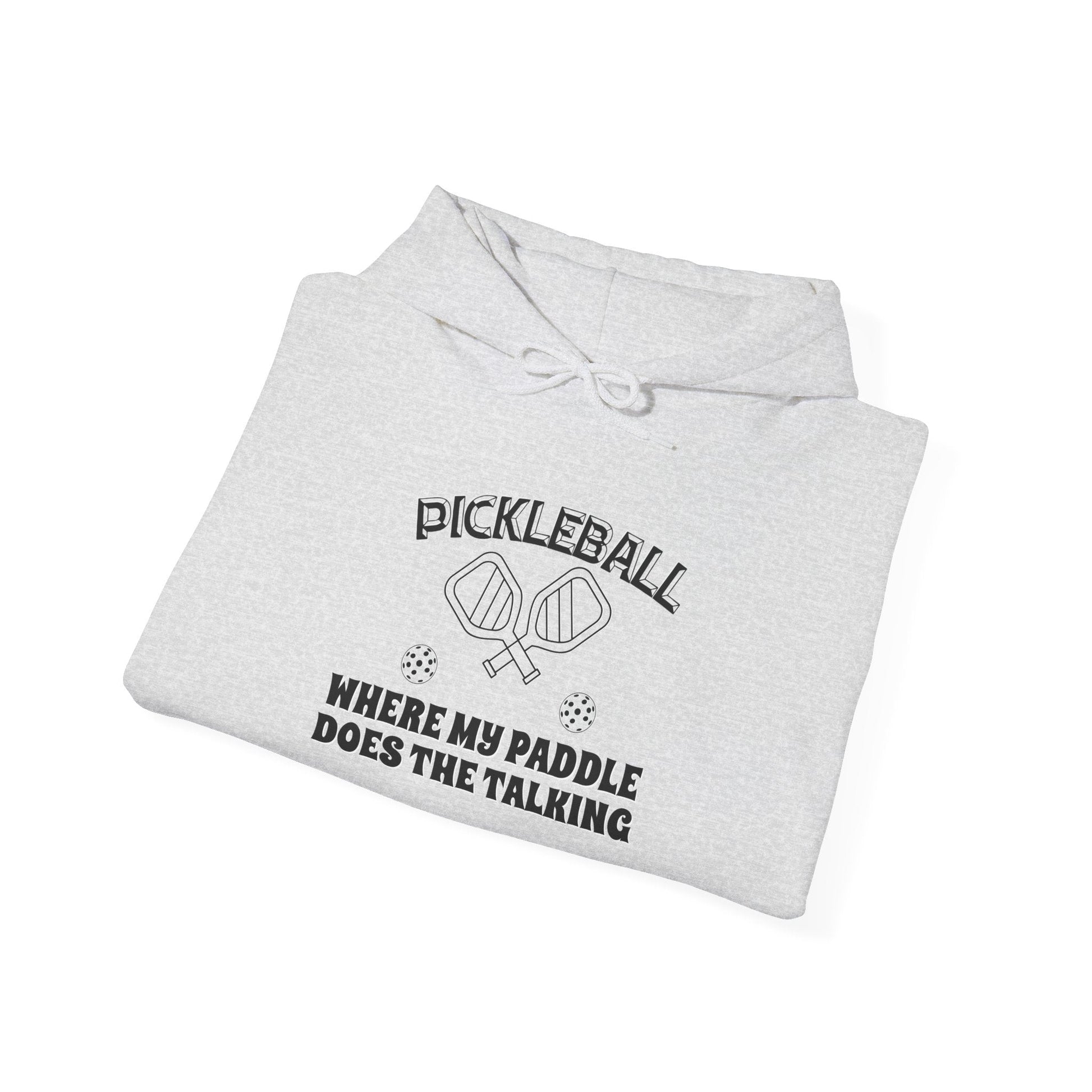 Pickleball Where My Paddle Does The Talking Hoodie - Premium Hoodie -  Follower Of Faith Apparel 2 for $45, 2 for $45 Sweatshirts, DTG, Embroidery, Hooded sweatshirt for pickleball, Hoodies, Men's Clothing, Mens pickleball hoodie, Neck Labels, Personalization Picks, Pickleball, Pickleball hoodie, Pickleball where my paddle does the talking hooded sweatshirt, Regular fit, TikTok, Unisex, Women's Clothing, Women’s pickleball hoodie Shop our Christian T-Shirts & Apparel