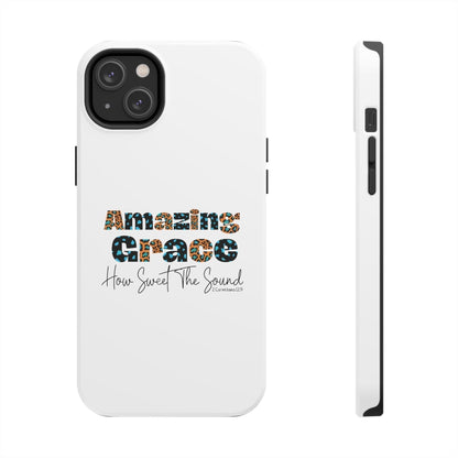 Amazing Grace iPhone Case - Premium Phone Case -  Follower Of Faith ApparelAccessories, Amazing Grace iphone case, Christian iphone cases, faith phone cases, Glossy, iPhone Cases, Phone accessory, Phone Cases, Tough Shop our Christian T-Shirts & Apparel