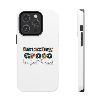 Amazing Grace iPhone Case - Premium Phone Case -  Follower Of Faith ApparelAccessories, Amazing Grace iphone case, Christian iphone cases, faith phone cases, Glossy, iPhone Cases, Phone accessory, Phone Cases, Tough Shop our Christian T-Shirts & Apparel