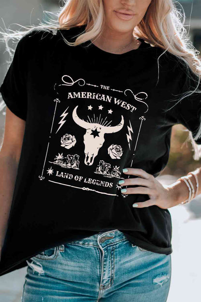 American West Ladies Short Sleeve T-Shirt - Premium T-Shirt -  Follower Of Faith Apparel America west land of the legends, Christian cowgirl shirts, Christian cowgirl t shirts, Cowgirl apparel, cowgirl life, Cowgirl Life t shirt, Cowgirl life t shirts, Cowgirl t shirts, Cowgirl tees, ladies Short sleeve, ladies Short Sleeve t shirt, ladies Short Sleeve tee, ladies short sleeve tees, Ship From Overseas, SYNZ, T shirts for cowgirls Shop our Christian T-Shirts & Apparel