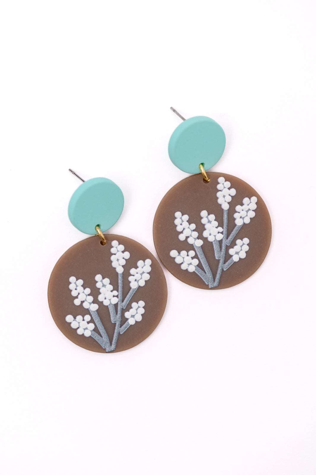 Babies Breath  Earrings - Premium Womens -  Follower Of Faith Apparel 9-25-2023, Accessories, ASF10-17-2023, Ave Marketplace, customergifts, gifts2023, giftsunder20, giftsunder40, handbags&hairclips, OS, stockingstuffers Shop our Christian T-Shirts & Apparel