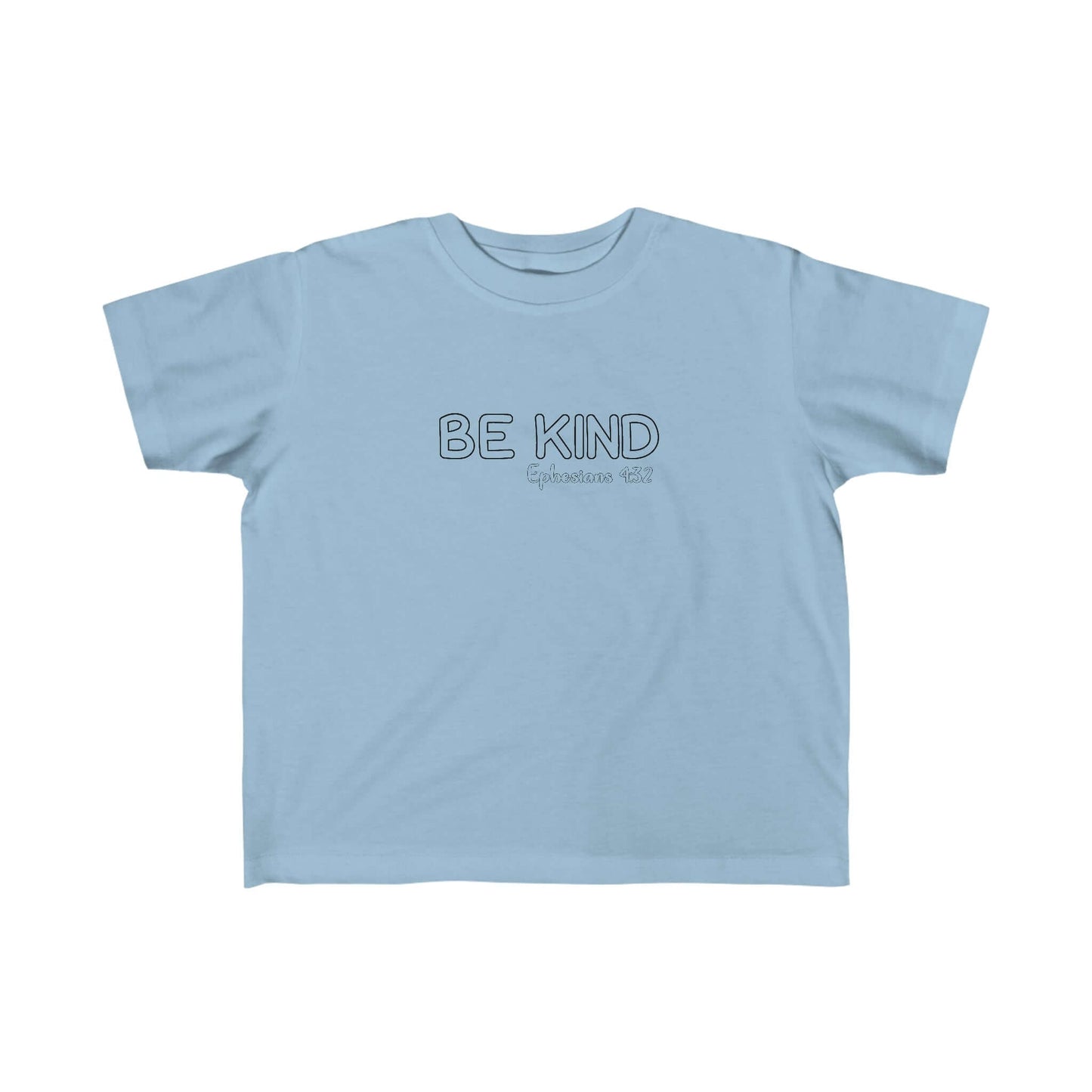 Be Kind Toddler Short Sleeve Tee - Premium Toddler Short Sleeve Tee -  Follower Of Faith Apparel be Kind tee, be Kind tee shirt, be Kind to everyone, be Kind toddler t shirt, Christian toddler tees, Cotton, Crew neck, Ephesians 4:32, graphic tees, Kids, Kids' Clothing, Regular fit, T-shirts, toddler boy, toddler Christian shirts, toddler clothing, toddler girl Shop our Christian T-Shirts & Apparel