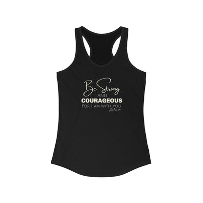 Be Strong & Courageous Joshua 1:9 Tank Top - Premium Tank Top -  Follower Of Faith Apparel Bible verse tank tops, Christian apparel, Christian apparel for ladies, Christian apparel for women, Christian tank top, DTG, Joshua 1:9 tank, Neck Labels, new, new arrival, Popular Bible verse tanks, Sale, Scripture clothing, Slim fit, Spring Essentials, Summer Challenge Picks, Tank top sale, Tank Tops, TikTok, Women's Clothing, Women’s Christian clothing Shop our Christian T-Shirts & Apparel