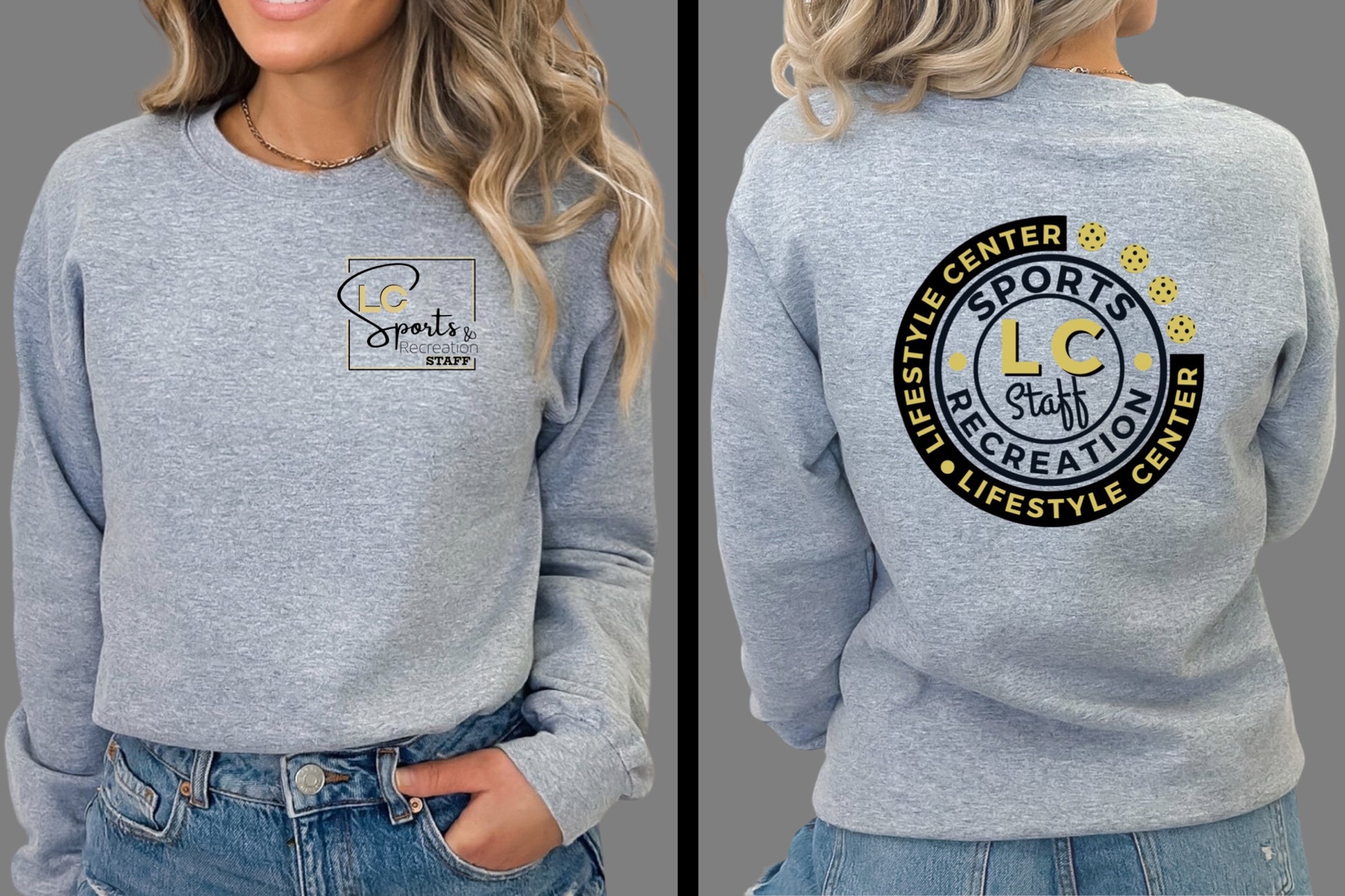 Custom Order LC Rec. Center Sweatshirt - Premium Sweatshirt -  Follower Of Faith Apparel Crew neck, DTG, Neck Labels, Regular fit, Sweatshirts, Unisex, Women's Clothing Shop our Christian T-Shirts & Apparel