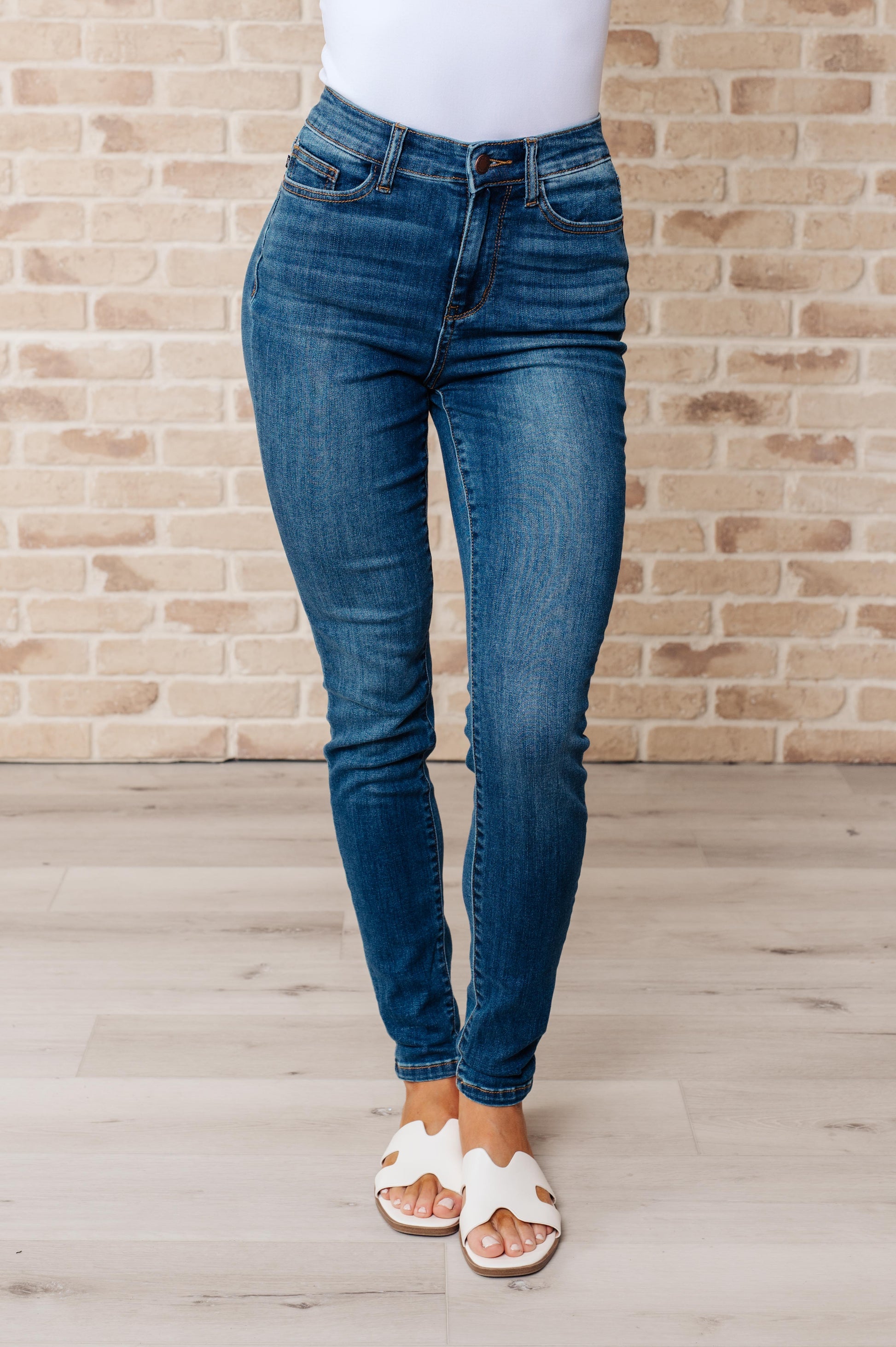 Daphne High Rise Skinny Jeans - Premium Denim -  Follower Of Faith Apparel 0/24, 1/25, 11/30, 13/31, 14W, 15/32, 16W, 18W, 20W, 22W, 24W, 3/26, 5/27, 6-21-2024, 6-27-2024, 6-5-2024, 7-2-2024, 7-3-2024, 7/28, 82449, 9/29, Bottoms, Denim, flatrate, JB6-5-2024, JBAvailableNow, Jeans, Judy Blue Shop our Christian T-Shirts & Apparel