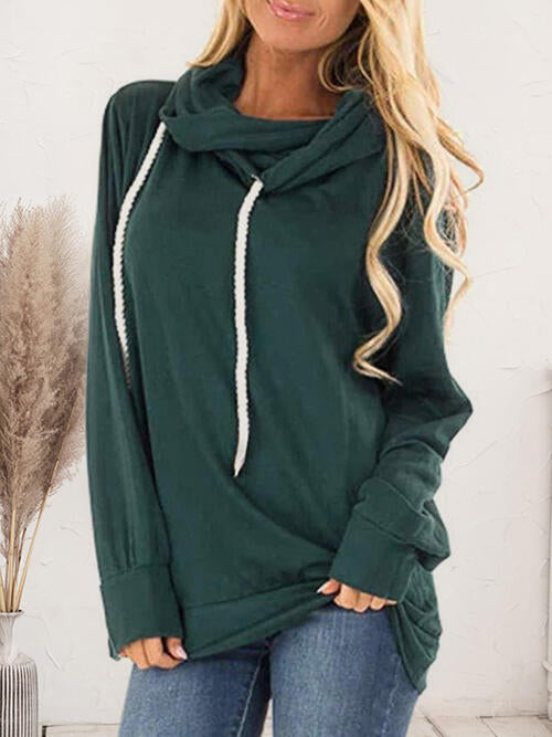 Drawstring Long Sleeve Hoodie - Premium Hoodie -  Follower Of Faith Apparel Hoodie with drawstring, Hoodies, ladies hoodie, Loose fit hoodie, Ship From Overseas, X.L.X Shop our Christian T-Shirts & Apparel