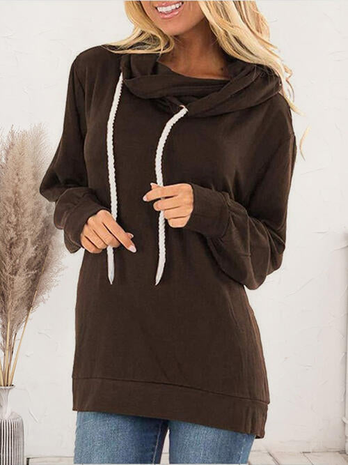 Drawstring Long Sleeve Hoodie - Premium Hoodie -  Follower Of Faith Apparel Hoodie with drawstring, Hoodies, ladies hoodie, Loose fit hoodie, Ship From Overseas, X.L.X Shop our Christian T-Shirts & Apparel