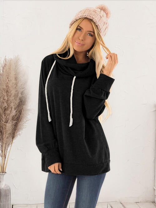 Drawstring Long Sleeve Hoodie - Premium Hoodie -  Follower Of Faith Apparel Hoodie with drawstring, Hoodies, ladies hoodie, Loose fit hoodie, Ship From Overseas, X.L.X Shop our Christian T-Shirts & Apparel