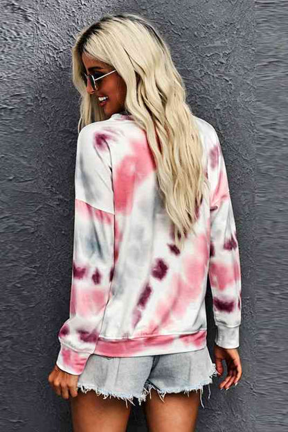 Drop Shoulder Tie Dye Ladies Sweatshirt - Premium Sweatshirt -  Follower Of Faith Apparel Ladies sweatshirt, Ladies sweatshirts, Ship From Overseas, SYNZ, Tie dye ladies Shop our Christian T-Shirts & Apparel