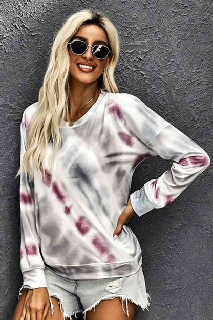 Drop Shoulder Tie Dye Ladies Sweatshirt - Premium Sweatshirt -  Follower Of Faith Apparel Ladies sweatshirt, Ladies sweatshirts, Ship From Overseas, SYNZ, Tie dye ladies Shop our Christian T-Shirts & Apparel