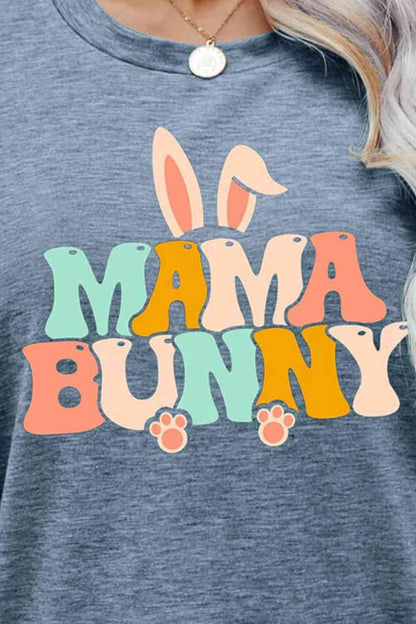 Easter MAMA BUNNY Ladies T-Shirt - Follower Of Faith Apparel