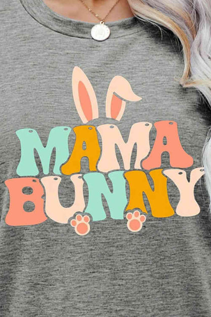 Easter MAMA BUNNY Ladies T-Shirt - Follower Of Faith Apparel