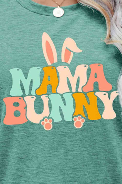 Easter MAMA BUNNY Ladies T-Shirt - Follower Of Faith Apparel