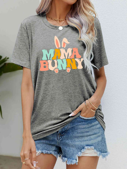 Easter MAMA BUNNY Ladies T-Shirt - Follower Of Faith Apparel