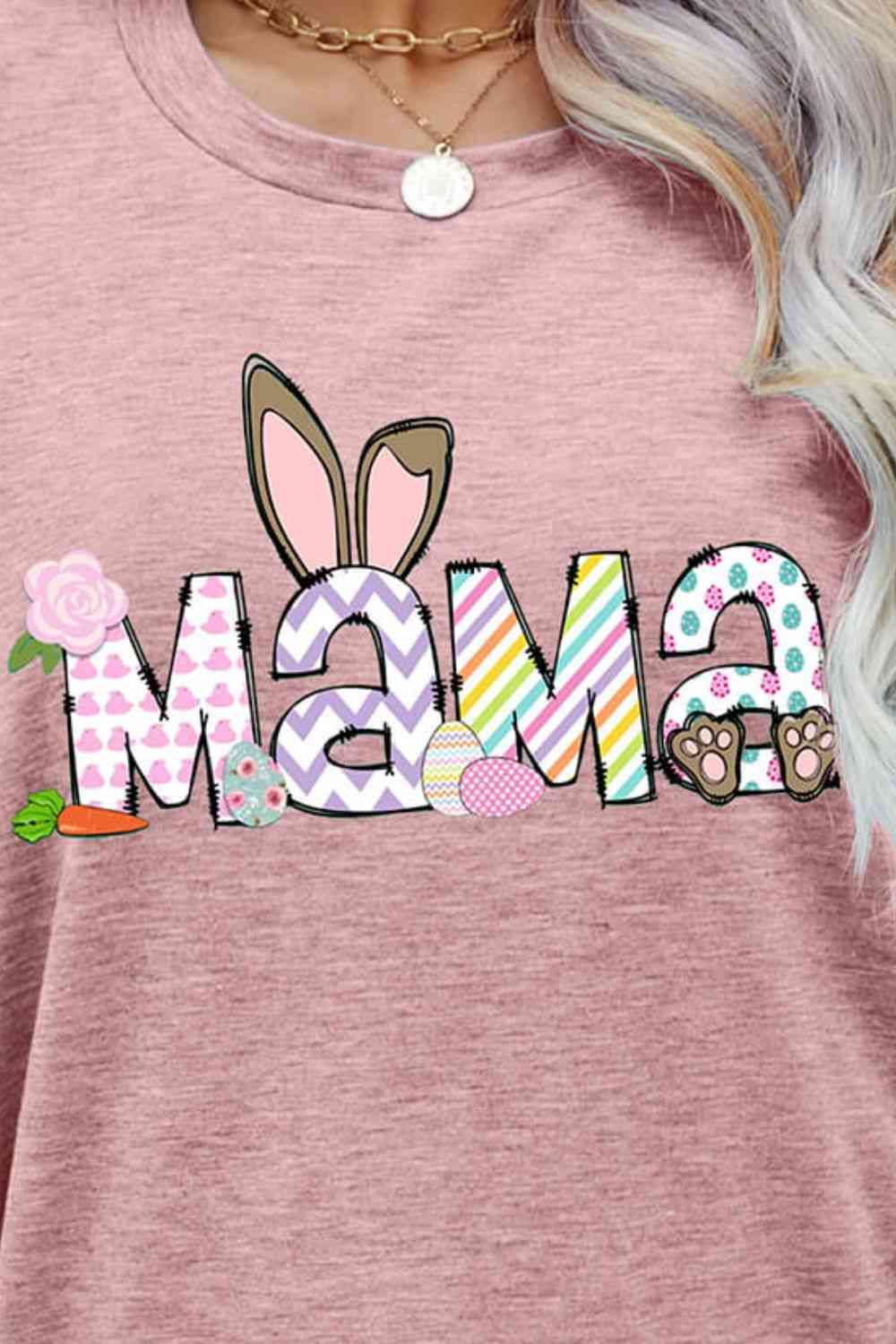 Easter MAMA Ladies T-Shirt - Follower Of Faith Apparel