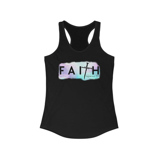 Faith Ladies Tank Tank Top - Premium Ladies Tank Top -  Follower Of Faith ApparelChristian apparel for summer, Christian Faith Workout Tank, Christian summer tank tops, Christian workout tanks, faith tank top, ladies tank top, Ladies Tank Tops, Slim fit, Summer Challenge Picks, summer wear, Tank Tops, Women's Clothing Shop our Christian T-Shirts & Apparel