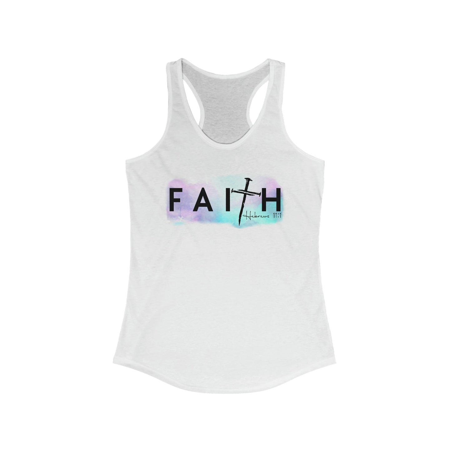 Faith Ladies Tank Tank Top - Premium Ladies Tank Top -  Follower Of Faith ApparelChristian apparel for summer, Christian Faith Workout Tank, Christian summer tank tops, Christian workout tanks, faith tank top, ladies tank top, Ladies Tank Tops, Slim fit, Summer Challenge Picks, summer wear, Tank Tops, Women's Clothing Shop our Christian T-Shirts & Apparel