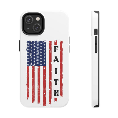 Faith USA Flag iPhone Case - Premium Phone Case -  Follower Of Faith ApparelAccessories, American flag iPhone case, durable Christian iphone cases, durable iPhone cases, Glossy, iPhone Cases, Phone accessory, Phone Cases, Tough, USA flag faith phone case Shop our Christian T-Shirts & Apparel