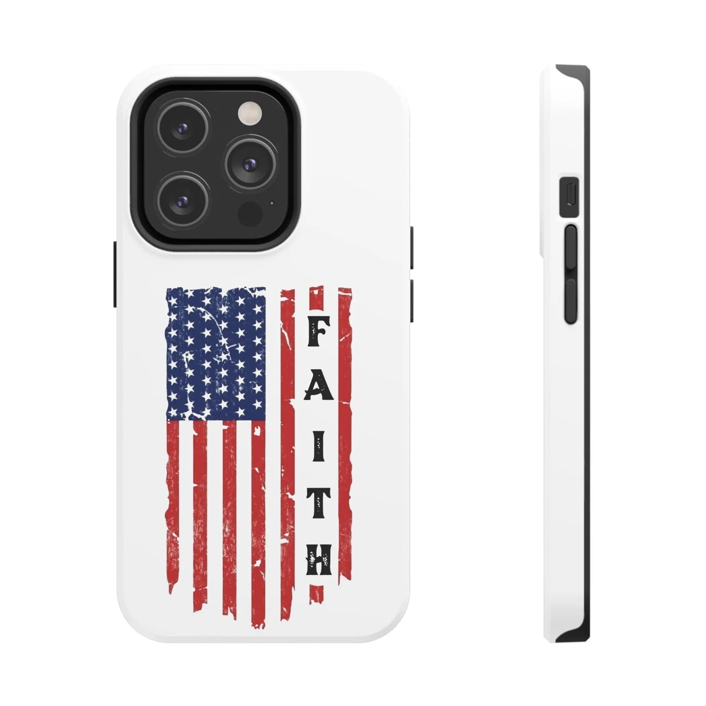 Faith USA Flag iPhone Case - Premium Phone Case -  Follower Of Faith ApparelAccessories, American flag iPhone case, durable Christian iphone cases, durable iPhone cases, Glossy, iPhone Cases, Phone accessory, Phone Cases, Tough, USA flag faith phone case Shop our Christian T-Shirts & Apparel