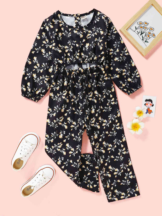 Girls (2-7 years) Floral Cutout Romper Jumpsuit - Premium Kids Rompers -  Follower Of Faith Apparel 4-7 years, Floral, Floral design, Floral romper for girls, Girls floral jumpsuit, Girls floral set, kids clothing, Kids floral, Kids romper, M.B, romper jumpsuit, Ship From Overseas Shop our Christian T-Shirts & Apparel