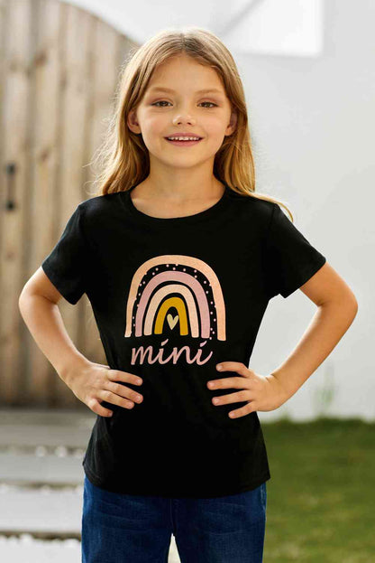 Girls Graphic Round Neck Tee Shirt - Premium Youth Tee -  Follower Of Faith Apparel Ship From Overseas, SYNZ Shop our Christian T-Shirts & Apparel