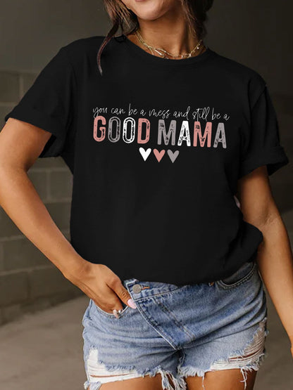 Good Mama Ladies T-Shirt - Premium Ladies T-Shirt -  Follower Of Faith Apparel boy mom tees, Girl mom tees, ladies Short sleeve, ladies Short Sleeve t shirt, ladies Short Sleeve tee, Mama apparel, mama clothing, Mama tee, Mom apparel, mom mama apparel, mom tees, new arrival, new arrivals, S.J.F.S, Sale, Ship From Overseas Shop our Christian T-Shirts & Apparel