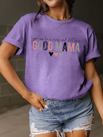 Good Mama Ladies T-Shirt - Premium Ladies T-Shirt -  Follower Of Faith Apparel boy mom tees, Girl mom tees, ladies Short sleeve, ladies Short Sleeve t shirt, ladies Short Sleeve tee, Mama apparel, mama clothing, Mama tee, Mom apparel, mom mama apparel, mom tees, new arrival, new arrivals, S.J.F.S, Sale, Ship From Overseas Shop our Christian T-Shirts & Apparel