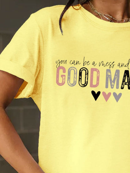 Good Mama Ladies T-Shirt - Premium Ladies T-Shirt -  Follower Of Faith Apparel boy mom tees, Girl mom tees, ladies Short sleeve, ladies Short Sleeve t shirt, ladies Short Sleeve tee, Mama apparel, mama clothing, Mama tee, Mom apparel, mom mama apparel, mom tees, new arrival, new arrivals, S.J.F.S, Sale, Ship From Overseas Shop our Christian T-Shirts & Apparel