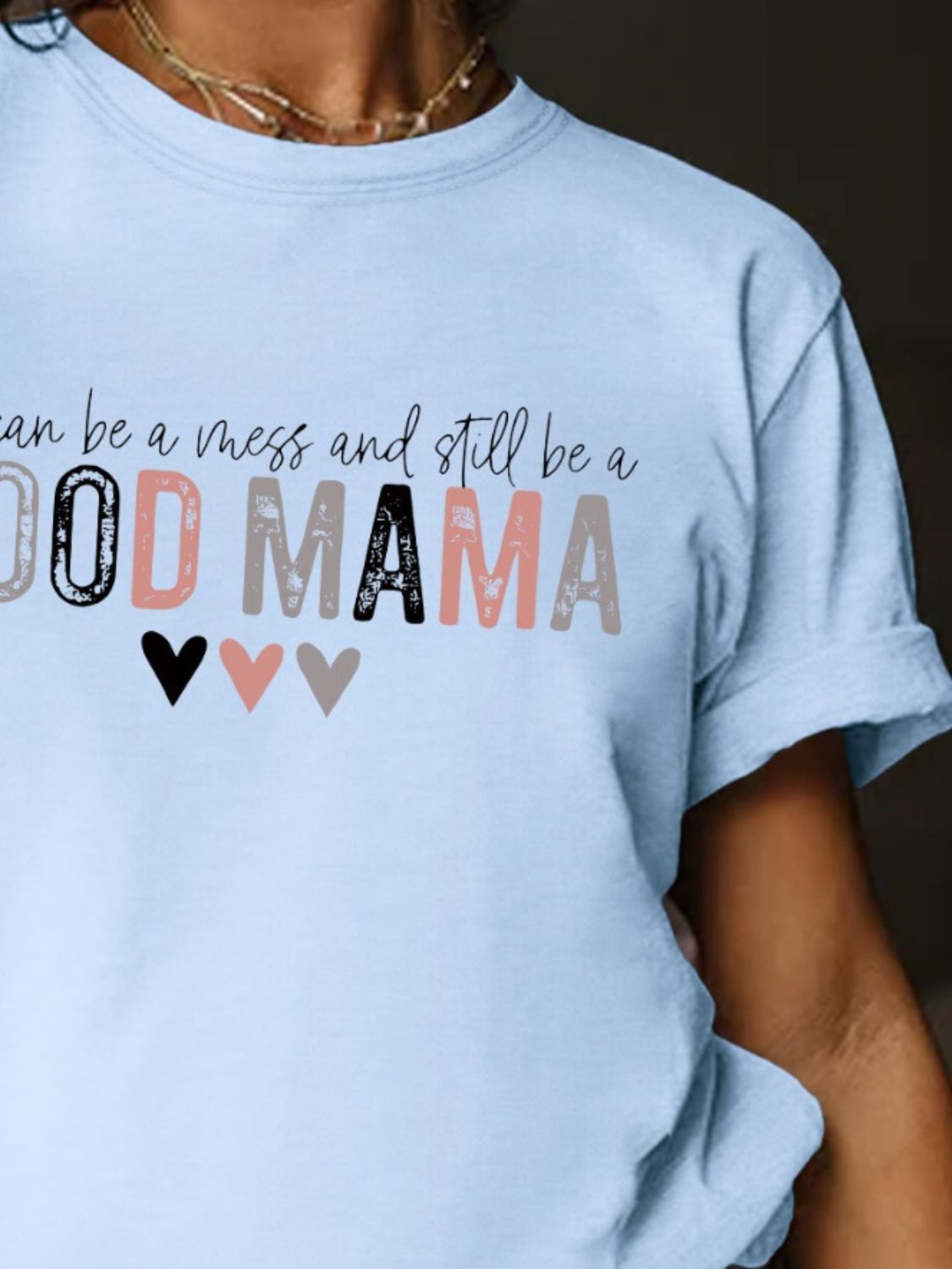 Good Mama Ladies T-Shirt - Premium Ladies T-Shirt -  Follower Of Faith Apparel boy mom tees, Girl mom tees, ladies Short sleeve, ladies Short Sleeve t shirt, ladies Short Sleeve tee, mom tees, new arrival, new arrivals, S.J.F.S, Sale, Ship From Overseas Shop our Christian T-Shirts & Apparel