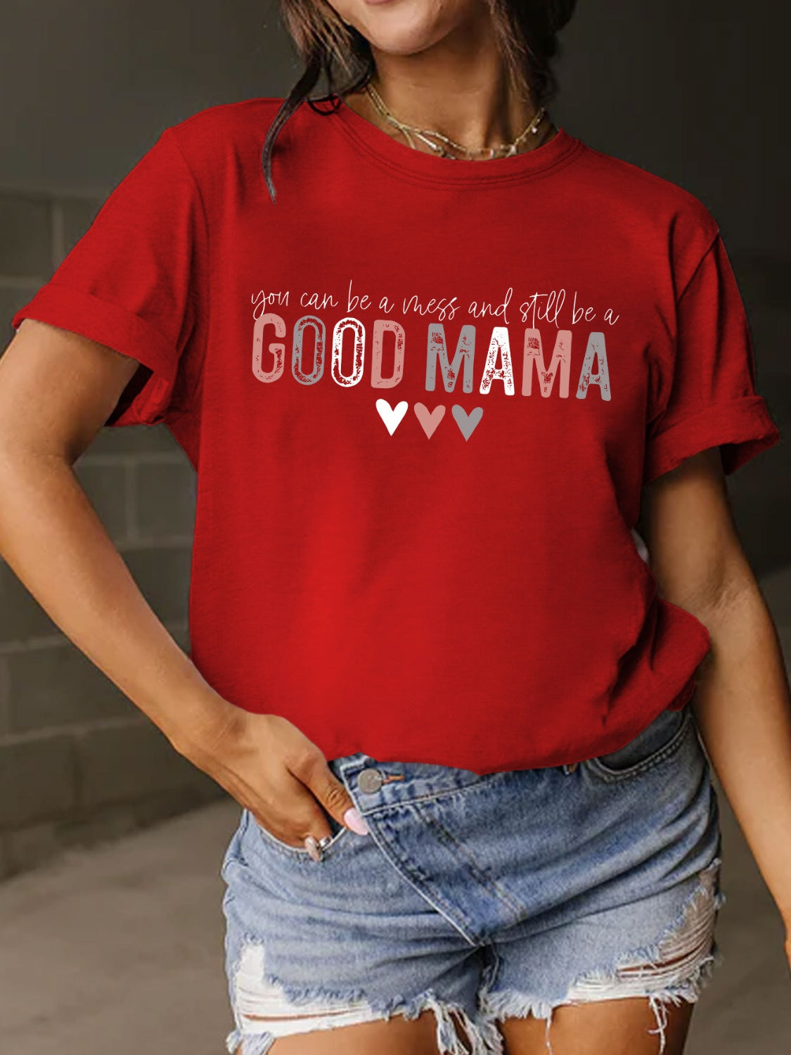 Good Mama Ladies T-Shirt - Premium Ladies T-Shirt -  Follower Of Faith Apparel boy mom tees, Girl mom tees, ladies Short sleeve, ladies Short Sleeve t shirt, ladies Short Sleeve tee, Mama apparel, mama clothing, Mama tee, Mom apparel, mom mama apparel, mom tees, new arrival, new arrivals, S.J.F.S, Sale, Ship From Overseas Shop our Christian T-Shirts & Apparel