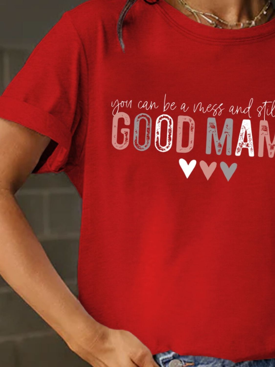 Good Mama Ladies T-Shirt - Premium Ladies T-Shirt -  Follower Of Faith Apparel boy mom tees, Girl mom tees, ladies Short sleeve, ladies Short Sleeve t shirt, ladies Short Sleeve tee, Mama apparel, mama clothing, Mama tee, Mom apparel, mom mama apparel, mom tees, new arrival, new arrivals, S.J.F.S, Sale, Ship From Overseas Shop our Christian T-Shirts & Apparel