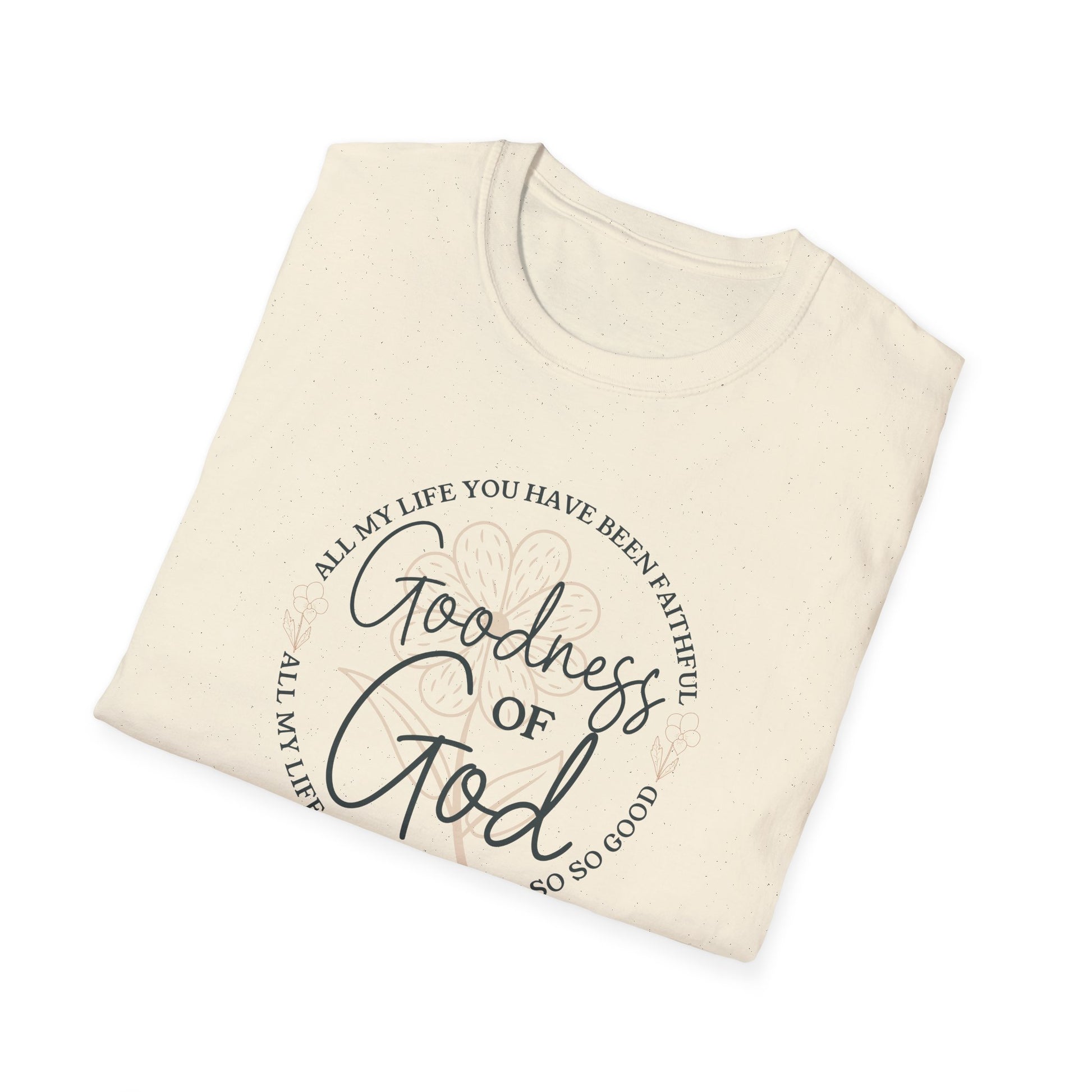 Goodness Of God Ladies T-Shirt - Premium T-Shirt -  Follower Of Faith Apparel Bible verse t shirts, Christian t shirts for ladies, Cotton, Crew neck, Faith based tees, Faith t shirts, Goodness of God tee, ladies Short sleeve, ladies Short Sleeve t shirt, ladies Short Sleeve tee, ladies short sleeve tees, Ladies T-shirt, Neck Labels, new arrival, new arrivals, Regular fit, T-shirts, Women's Clothing, Womens t shirt, Women’s Christian apparel Shop our Christian T-Shirts & Apparel