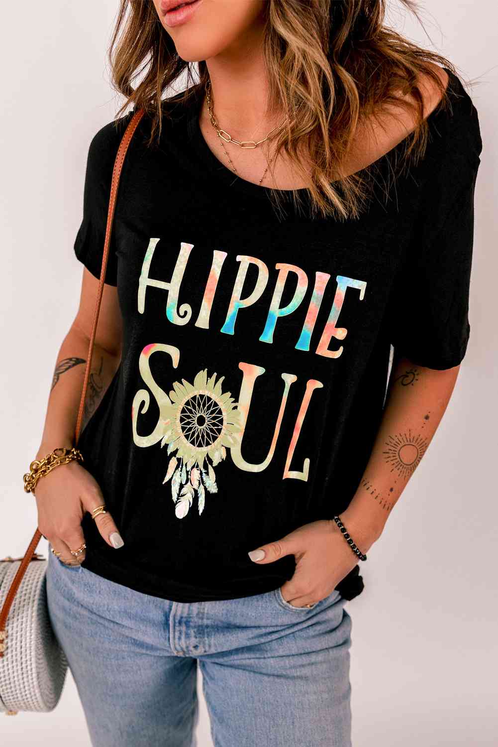 HIPPIE SOUL Ladies T-Shirt - Follower Of Faith Apparel