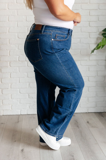 Judy Blue Hazel High Rise Vintage Wide Leg Jeans - Premium Ladies jeans -  Follower Of Faith Apparel 0/24, 1/25, 11/30, 13/31, 14W, 15/32, 16W, 18W, 20W, 22W, 24W, 3/26, 5/27, 7/28, 8-20-2024, 8-23-2024, 8-7-2024, 82553, 9-17-2024, 9-3-2024, 9-5-2024, 9/29, Bottoms, Denim, Fast delivery, fast shipping, flatrate, JB8-7-2024, JBAvailableNow, Judy Blue, new, new arrivals, On sale, Sale, Ship from USA Shop our Christian T-Shirts & Apparel