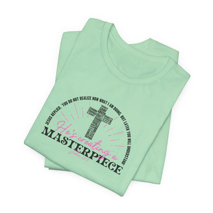 He’s Creating A Masterpiece Ladies T-Shirt (John 13:7) - Premium Ladies T-Shirt -  Follower Of Faith Apparel Bible scripture t shirt, Bible verse t shirt, Bible verse tee, Christian t shirt, Cotton, Crew neck, DTG, Faith apparel, Faith based t shirt, He’s creating a masterpiece t shirt, John 13:7 T shirt, John 13:7 tee, Neck Labels, new arrival, Regular fit, T-shirts, Unisex, Women's Clothing, Women’s Faith t shirts Shop our Christian T-Shirts & Apparel