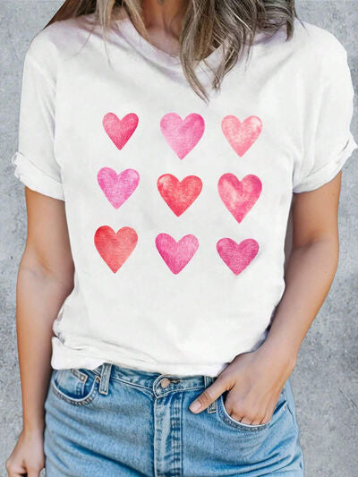 Heart Minimalist Ladies T-Shirt - Premium Ladies T-Shirt -  Follower Of Faith Apparel E@M@E, Hearts tee, Ladies minimalist, Minimalist apparel, Minimalist Christian apparel, Minimalist designs for tshirts, Minimalist heart t shirt, Minimalist t shirts, Mother's Day, Ship From Overseas, Shipping delay February 2 - February 15 Shop our Christian T-Shirts & Apparel