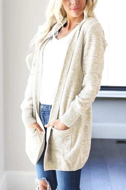 Heathered Open Front Cardigan with Pockets - Premium Cardigan -  Follower Of Faith Apparel A@Y@M, Heathered pocket cardigan, Open front cardigan, Ship From Overseas Shop our Christian T-Shirts & Apparel