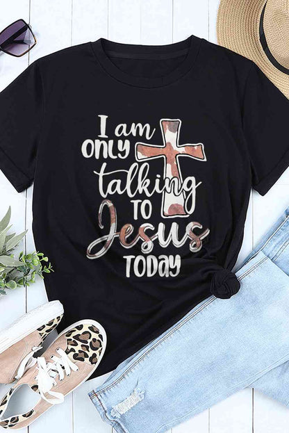 I Am Only Talking To Jesus Today Ladies T-Shirt - Premium Ladies T-Shirt -  Follower Of Faith Apparel Bible verse apparel, Bible verse t shirt, Bible verse t shirts, Faith, Faith t shirts, Faith t shirts for ladies, Faith t shirts for women, Fearless ladies short sleeve tee, Im only talking to jesus today tee, ladies Short sleeve, ladies Short Sleeve t shirt, Ship From Overseas, SYNZ Shop our Christian T-Shirts & Apparel