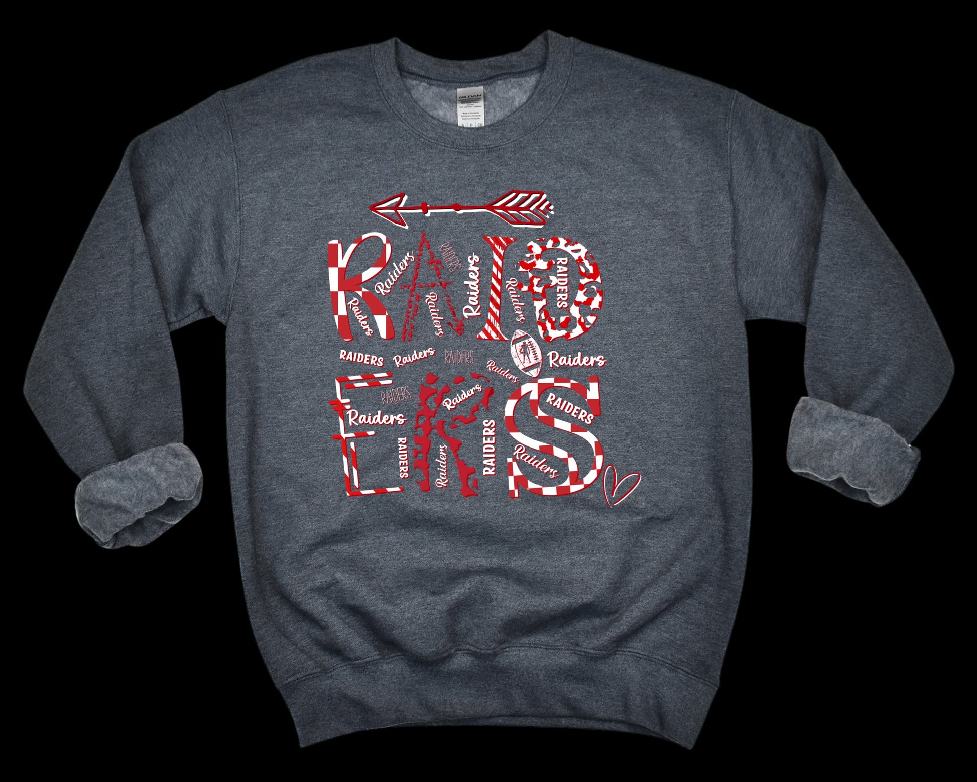 Winnsboro Red Raiders Sweatshirt Sweatshirt Follower Of Faith Apparel