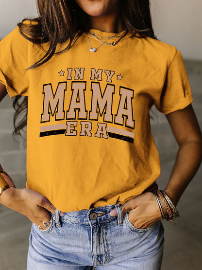 In My Mama Era Ladies T-Shirt - Premium Ladies T-Shirt -  Follower Of Faith Apparel boy mom tees, Girl mom tees, In my mama era, Mama apparel, Mama era, Mama tee, Mom era tee, mom mama apparel, mom tees, mothers day gift, Mothers day tshirt, new arrival, new arrivals, S.J.F.S, Sale, Ship From Overseas, Shirts for mom Shop our Christian T-Shirts & Apparel