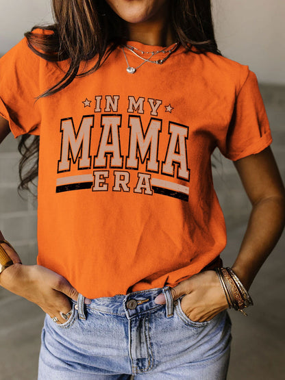 In My Mama Era Ladies T-Shirt - Premium Ladies T-Shirt -  Follower Of Faith Apparel boy mom tees, Girl mom tees, In my mama era, Mama apparel, Mama era, Mama tee, Mom era tee, mom mama apparel, mom tees, mothers day gift, Mothers day tshirt, new arrival, new arrivals, S.J.F.S, Sale, Ship From Overseas, Shirts for mom Shop our Christian T-Shirts & Apparel