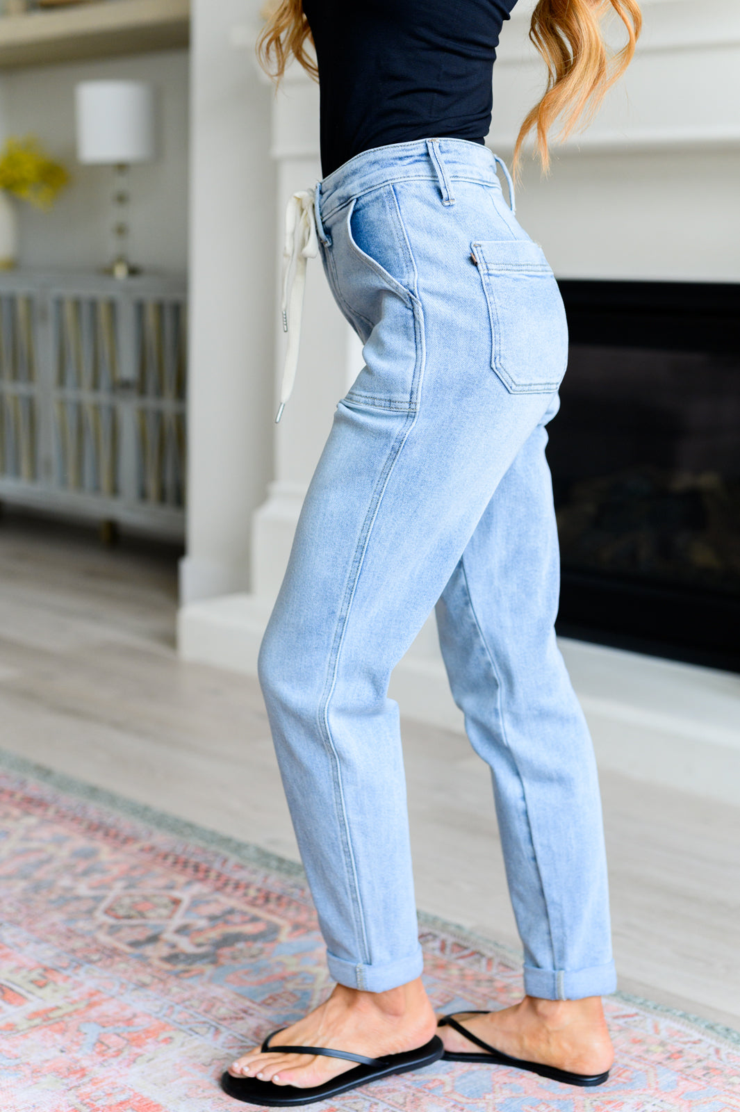 Judy Blue Cooper High Rise Vintage Denim Jogger - Premium Ladies jeans -  Follower Of Faith Apparel 0/24, 1/25, 11/30, 13/31, 14W, 15/32, 16W, 18W, 20W, 22W, 24W, 3/26, 4-9-2024, 5-2-2024, 5/27, 7/28, 88691, 9/29, Bottoms, Denim, JB Judy Blue, JB3-20-2024, JBAvailableNow, Jeans, Joggers, Judy Blue, Judy blue joggers, Judy blue vintage denim jogger, Judy blue vintage joggers, Ladies Jeans, new, new arrival, new arrivals, Sale, Womens denim joggers, womens jeans Shop our Christian T-Shirts & Apparel