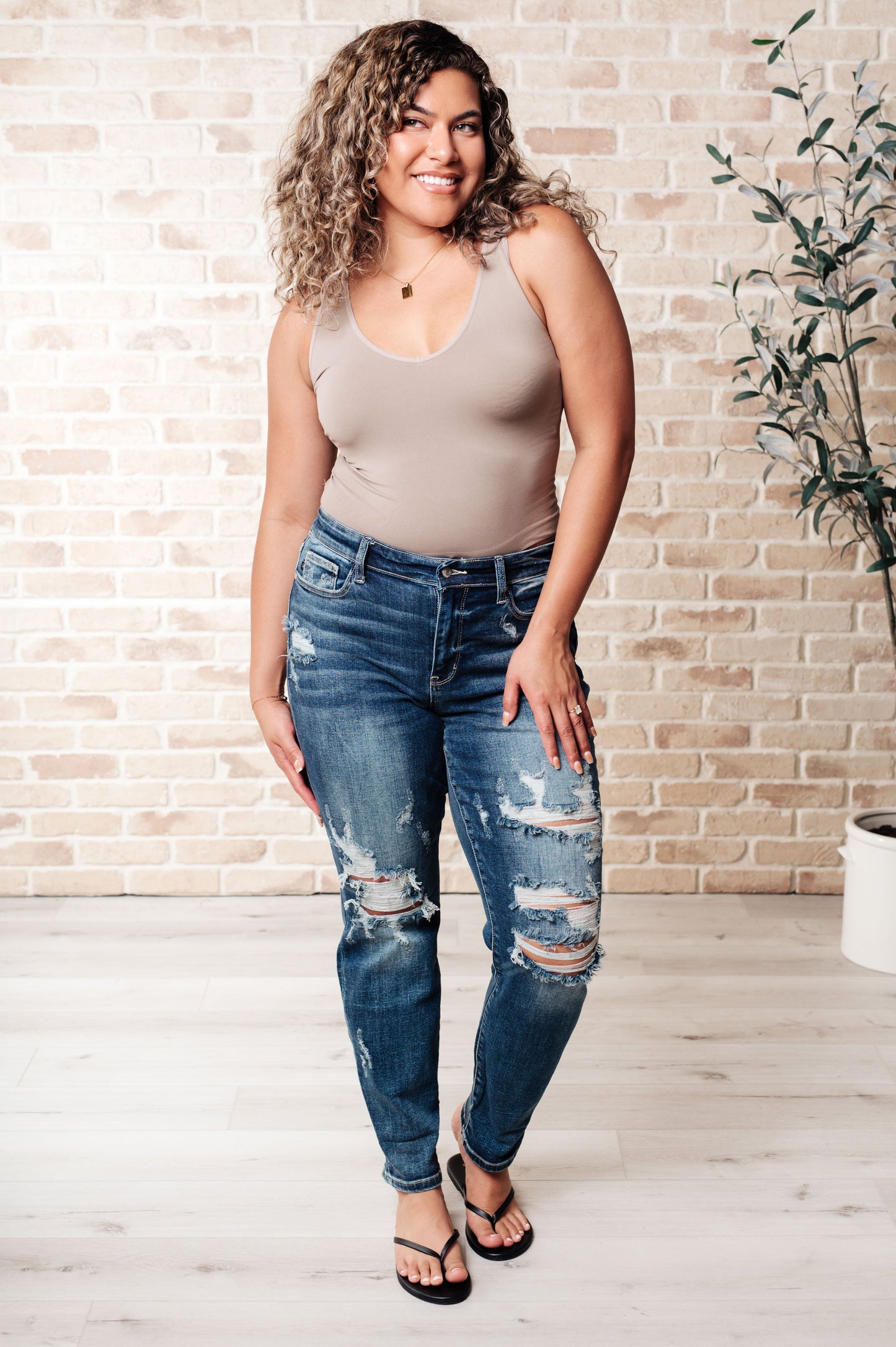 Danny Mid Rise Cuffed Destroyed Boyfriend Jeans - Premium Ladies jeans -  Follower Of Faith Apparel 0/24, 1/25, 10-3-2023, 11/30, 13/31, 14W, 15/32, 16W, 18W, 20W, 22W, 24W, 3/26, 5/27, 7/28, 9-13-2023, 9-28-2023, 9/29, Bottoms, Denim, flatrate, JB6-19-2024, JB9-13-2023, JBAvailableNow, Jeans, Judy Blue, Restocks Shop our Christian T-Shirts & Apparel