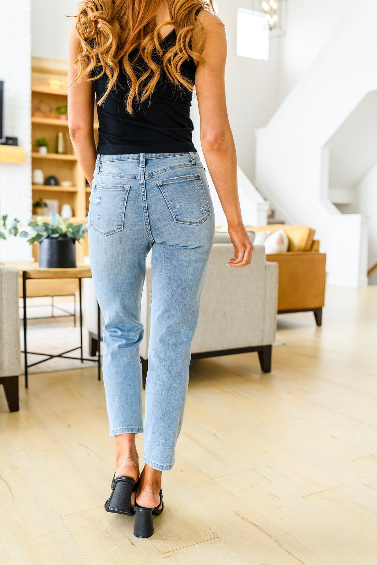 Judy Blue Florence High Waist Destroyed Boyfriend Jeans - Premium Womens -  Follower Of Faith Apparel 0/24, 1/25, 11/30, 13/31, 14W, 15/32, 16W, 18W, 20W, 22W, 24W, 3/26, 5/27, 6-28-2022, 7/28, 9/29, ASFWINTER23, Ave Marketplace, Bottoms, D23, Denim, Final Few Friday, flatrate, JBAvailableNow, Judy Blue, winter23 Shop our Christian T-Shirts & Apparel