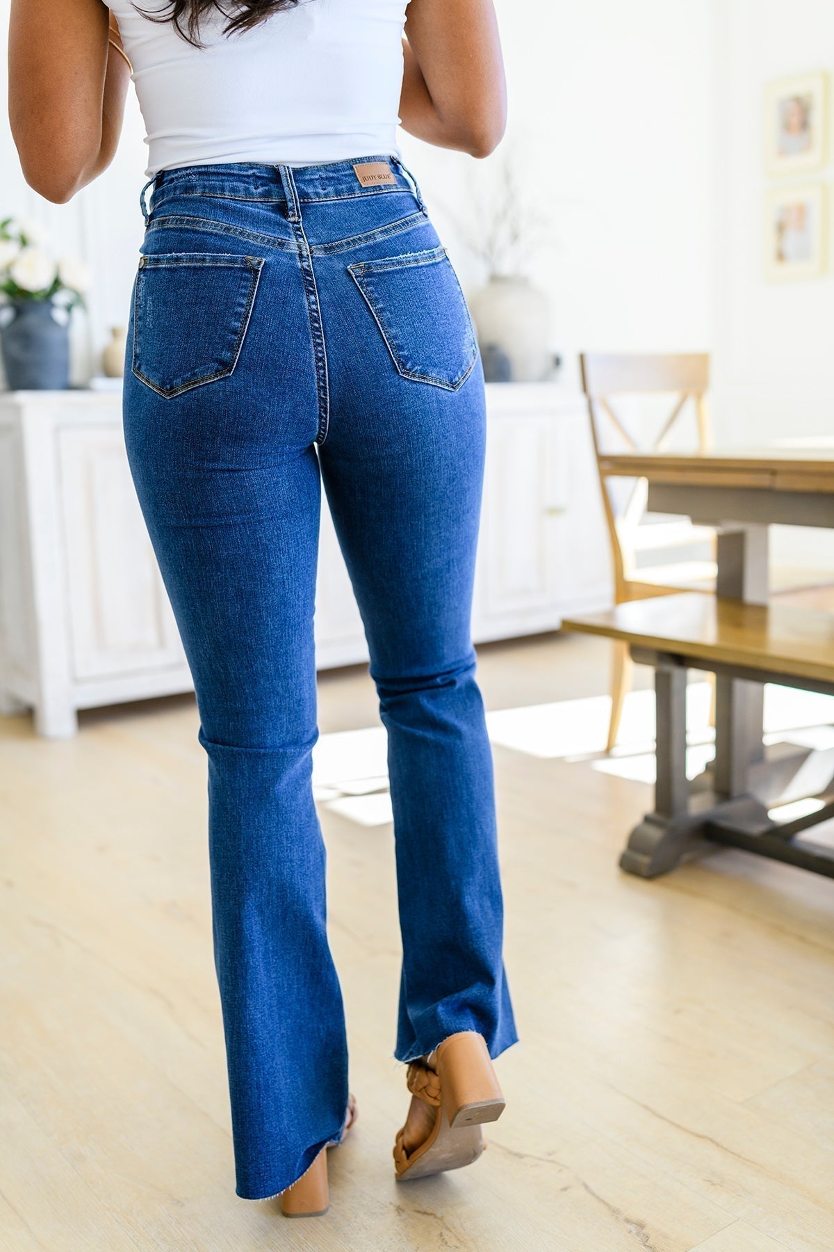 Judy Blue Francine High Rise Tummy Control Flared Jeans - Premium Womens -  Follower Of Faith Apparel 0/24, 1/25, 11/30, 13/31, 14W, 15/32, 16W, 18W, 20W, 22W, 24W, 3-10-2023, 3/26, 5/27, 7/28, 9/29, ASF4-13-2023, ASFWINTER23, Ave Marketplace, Bottoms, Clearance35, D23, Denim, flatrate, JBAvailableNow, Jeans, Judy Blue, ShopMySize24, ShopMySize24D, winter23 Shop our Christian T-Shirts & Apparel