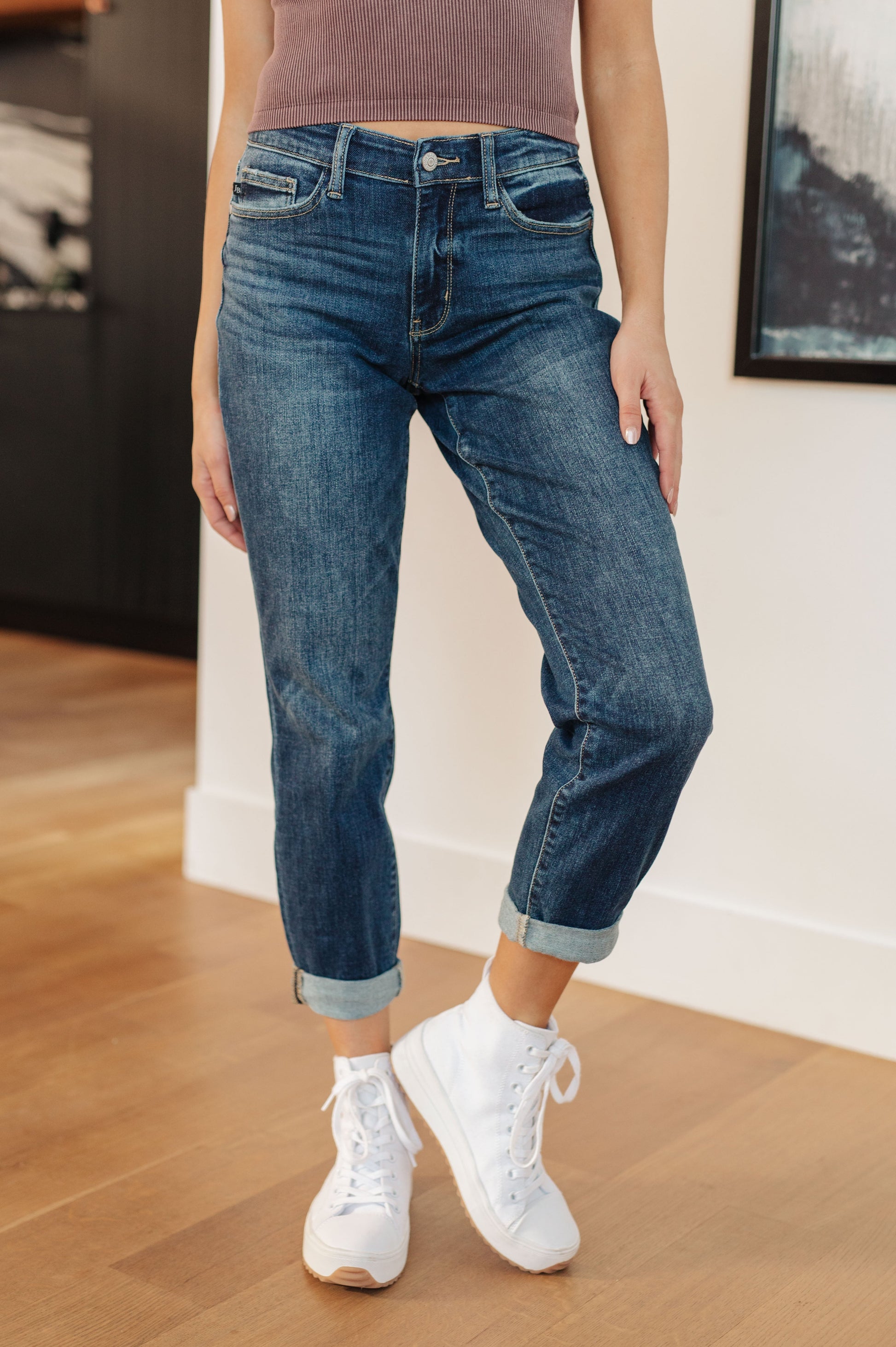 Judy Blue London Midrise Cuffed Boyfriend Jeans - Premium Ladies jeans -  Follower Of Faith Apparel0/24, 1-10-2024, 1/25, 11/30, 12-19-2023, 12-27-2023, 12-28-2023, 12-6-2023, 13/31, 14W, 15/32, 16W, 18W, 2-13-2024, 2-15-2024, 2-16-2024, 20W, 22W, 24W, 3/26, 5/27, 7/28, 82368, 9/29, ASF1-4-2024, Bottoms, Denim, flatrate, JB Judy Blue, JB12-6-2023, JBAvailableNow, Judy Blue, Judy Blue Jeans, Judy blue mid rise jeans, Kendall, Ladies Jeans, mid-rise, midrise, Sabrina Shop our Christian T-Shirts & Apparel